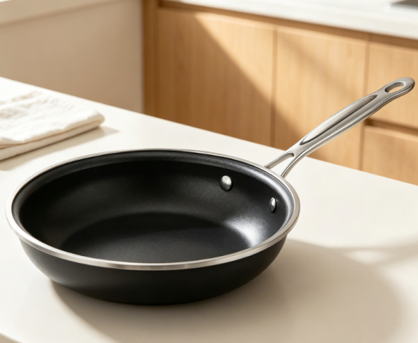 Hard Anodized Ceramic Frying Pan, Non Stick And Easy To Clean